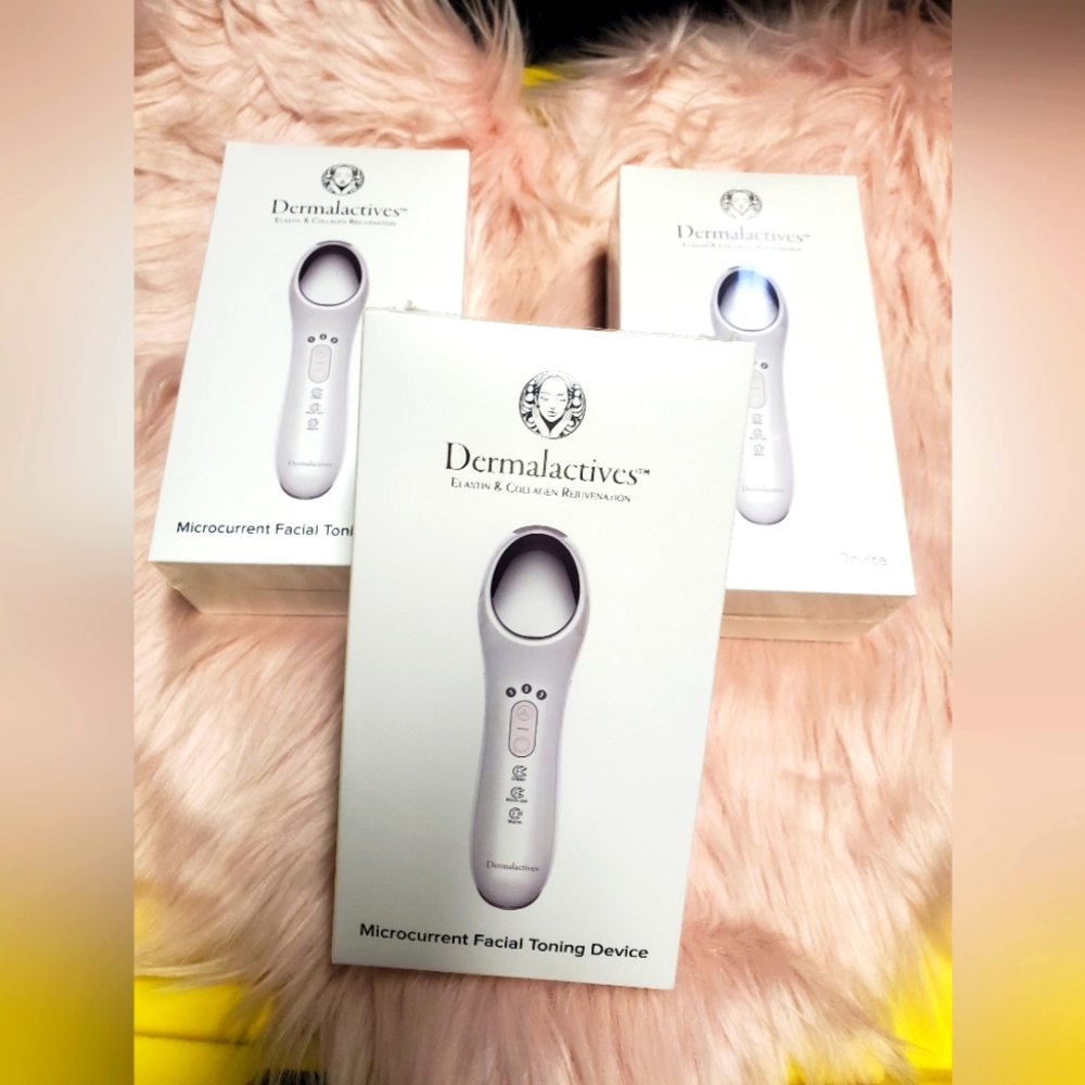 Dermalactives Microcurrant Facial Toning Device Tool